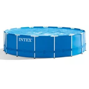 Familienpool Intex Metal Frame Pool-Set 457x122cm