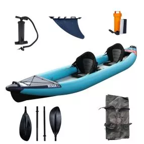 Aufblasbares Kajak Tahe Kayak Air Beach K2 Pack