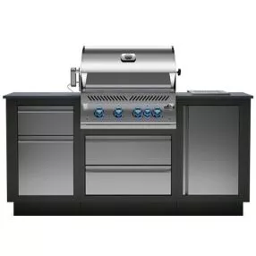 Outdoorküche Napoleon OASIS Compact 105 mit BIG32-1 und Einbau Sizzle Zone | Ausstellungsstück