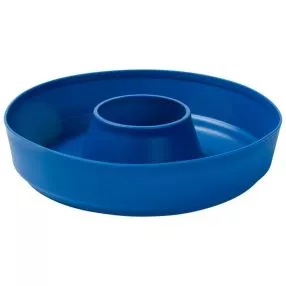 Silikonform Omnia für Camping-Backofen, Blau
