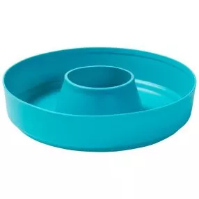 Silikonform Omnia für Camping-Backofen, türkis