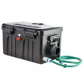 PUNDMANN mobiler Warmwasserboiler, 6 Liter, mit Warmluftanschluss