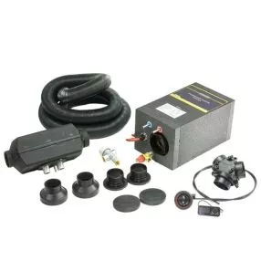 Pundmann Warmduscher-Set mit 2 kW Standheizung und Therme, 6 Liter