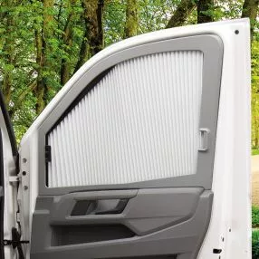 Plissee Seitenscheiben-Rollo Remis REMIfront V für MAN TGE und VW Crafter ab Baujahr 2017