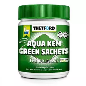 Fäkalientank-Reiniger Thetford Aqua Kem Green Sachets