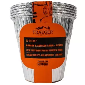 Einlage für Fett- und Aschetopf Traeger EZ-Clean, 5er-Pack
