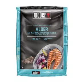 Weber Hartholzpellets Erlenholz 8 kg