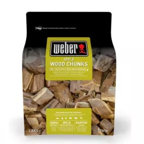 Weber Wood Chunks, Fire Spice Holzstücke aus Apfelholz